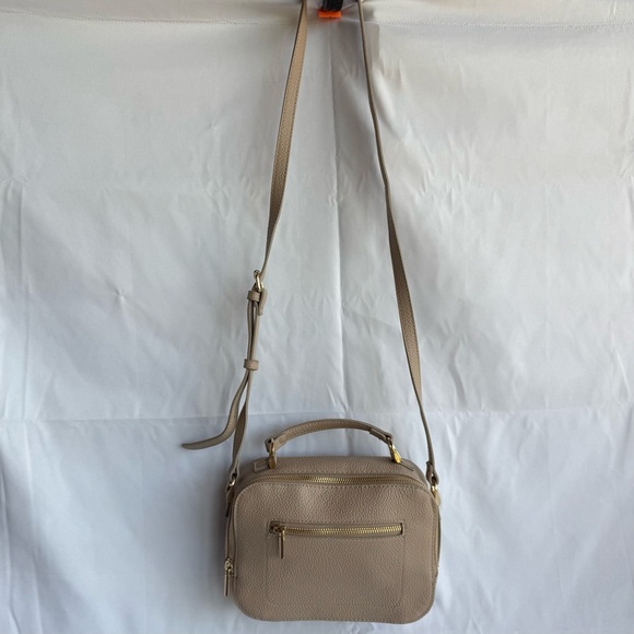 A New Day Tan Crossbody Bag with Sleek Design - Picture 1 of 16
